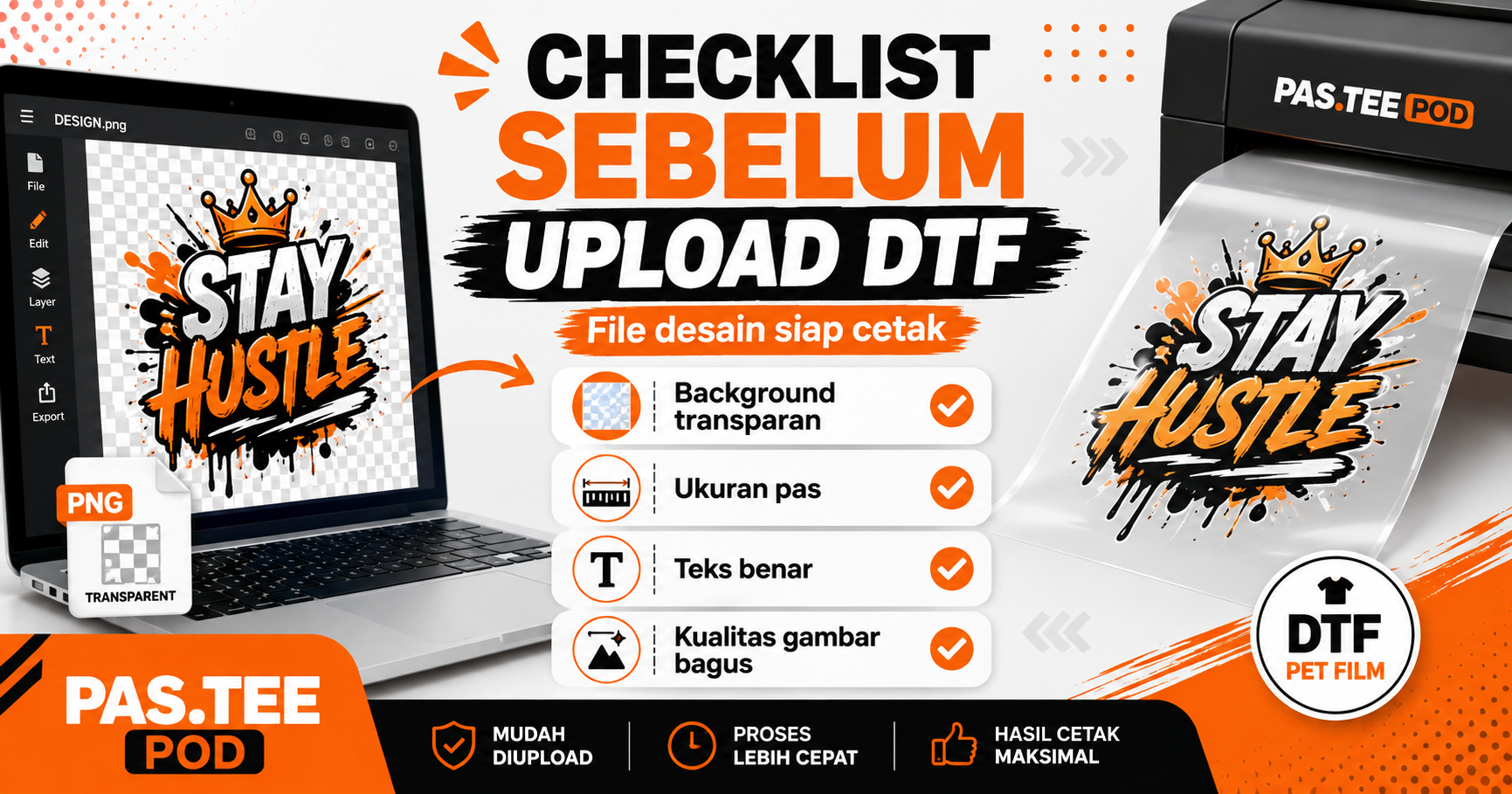 Jasa Print DTF untuk Desain Sendiri: Apa yang Harus Disiapkan Sebelum Upload