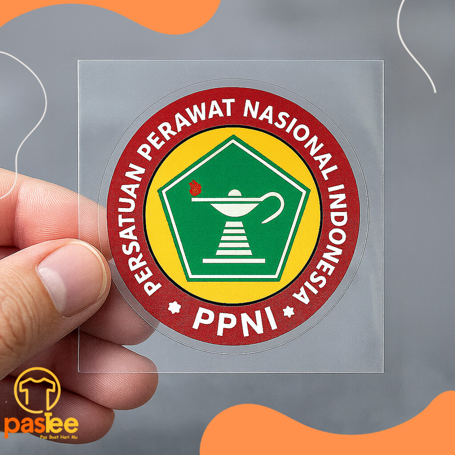 Foto produk Sticker sablon Setrika DTF Logo PPNI